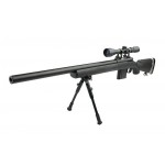 Well модель снайперской винтовки MB4404D Spring (with scope & bipod) BK